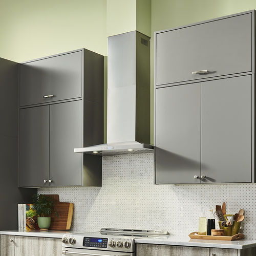 Cappa a muro - BWS2 SERIES - BROAN - a ricircolo / con illuminazione integrata