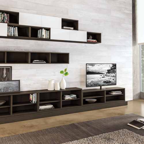 Scaffale basso - STOW™ - KIMBALL Office - contemporaneo / in legno / in laminato