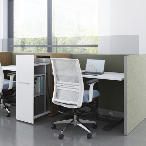 Scrivania per open space - FOOTPRINT® - KIMBALL Office - da terra / da 2 persone / contemporanea