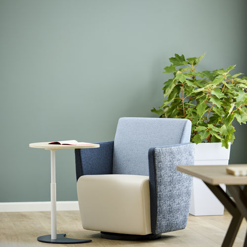 Poltrona contemporanea - FRINGE® 2.0 - KIMBALL Office - in tessuto / club / di privacy