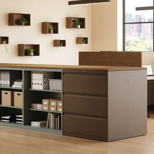 Mobile di stoccaggio mobile - LUNOR - KIMBALL Office - con cassetti / con scaffale integrato / modulare