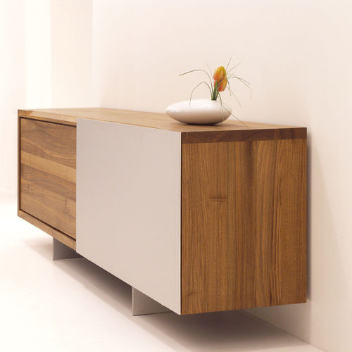 Credenza contemporanea - TIX STORAGE - DAVIS - in legno massiccio