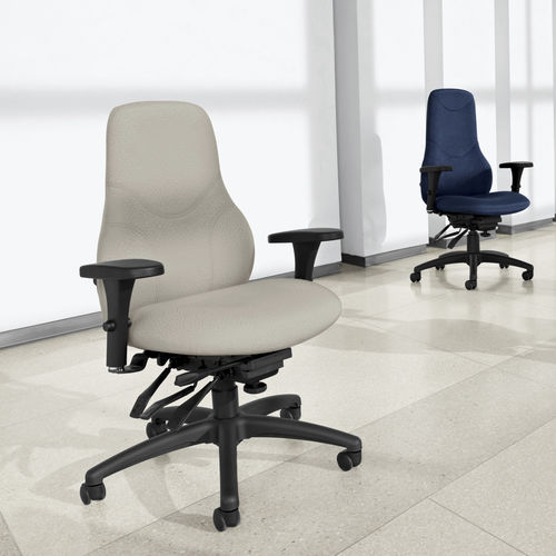 Poltrona da ufficio contemporanea - TRITEK® - GLOBAL totaloffice - in tessuto / imbottita / ergonomica