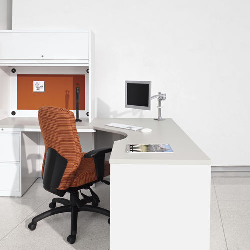 Poltrona da ufficio contemporanea - SYNOPSIS® - GLOBAL totaloffice - in pelle / in tessuto / in vinile