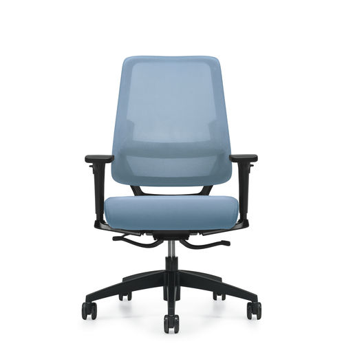 Poltrona da ufficio contemporanea - SORA™ - GLOBAL totaloffice - in rete / imbottita / ergonomica