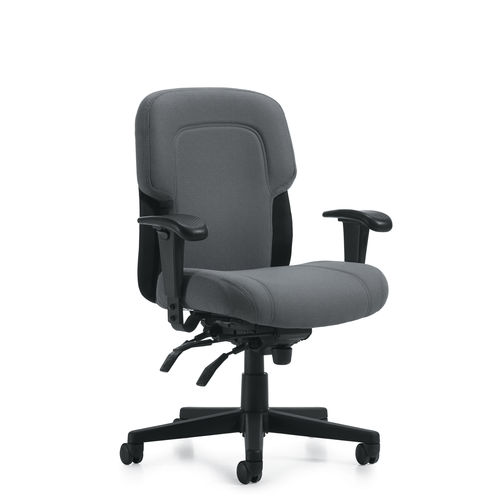 Poltrona da ufficio contemporanea - SAXON™ - GLOBAL totaloffice - in tessuto / imbottita / ad altezza regolabile