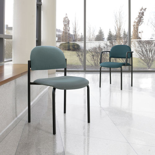 Sedia visitatore contemporanea - LOCUST® - GLOBAL totaloffice - da interno / in tessuto / imbottita