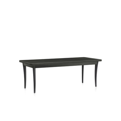 Tavolino basso contemporaneo - CAMINO - GLOBAL totaloffice - in legno massiccio / in laminato / con supporto in alluminio