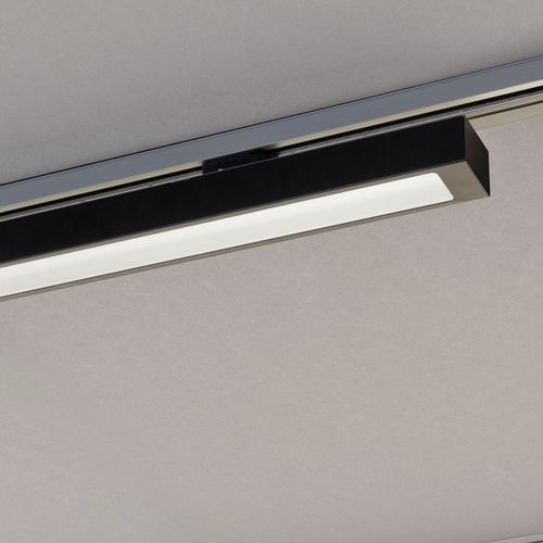 Faretti a binario LED - FUSION - Atomis - lineare / in acciaio / in PMMA