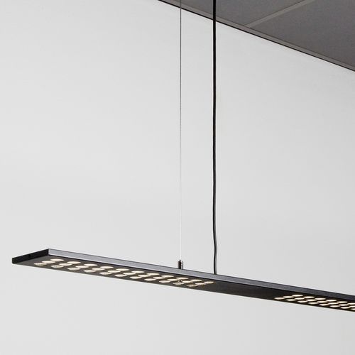Luce a sospensione - ESSENTIAL MULTIOPTIC-S - Atomis - LED / lineare / professionale