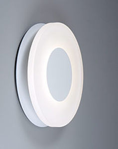 Applique contemporanea - MOONGLOW 290 - Atomis - da esterno / in alluminio / in PMMA