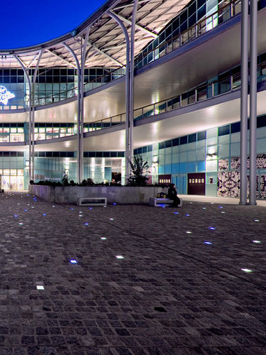 Luce da incasso a pavimento - PORFIDO - MARTINI Illuminazione - a lampada fluorescente / quadrata / IP67