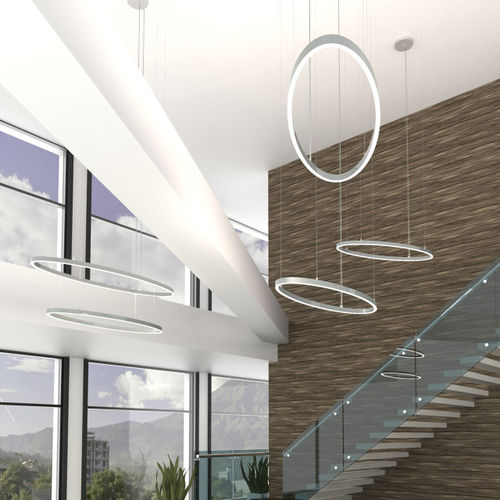 Luce a sospensione - MICRO ELLIPSE - Beta-Calco - LED / rotonda / ovale