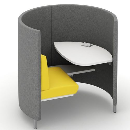 Ufficio POD acustico - SINGLE - AGATI - in tessuto / per open space