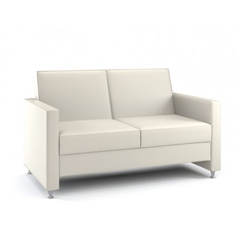 Divano contemporaneo - TUXEDO - AGATI - in tessuto / imbottito / bianco