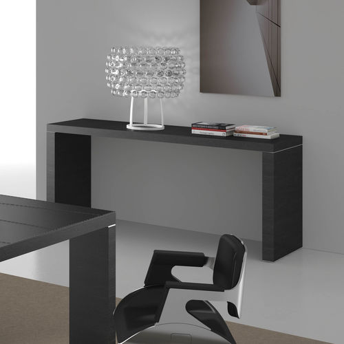 Consolle contemporanea - TITANO - ALEA - impiallacciata in legno / rettangolare / per uso residenziale