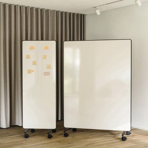 Tabellone bianco - Confair Next 443 - Wilkhahn - autoportante / a rotelle / acustico