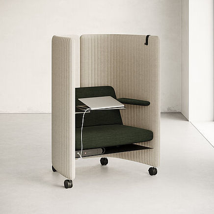 Divano modulare - 780 INSIT - Wilkhahn - contemporaneo / in tessuto / in pelle