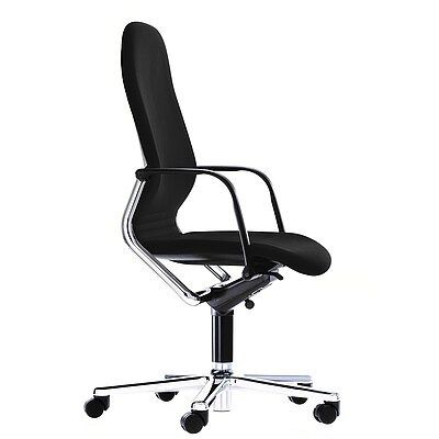 Sedia da ufficio in stile - 213/8 FS LINE - Wilkhahn - da interno / in tessuto / con supporto in metallo
