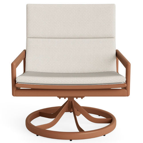 Poltrona contemporanea - SONORA - BROWN JORDAN - in tessuto / in metallo / ergonomica