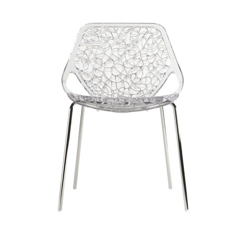 Sedia design originale - CAPRICE - LOEWENSTEIN - da esterno / in acciaio / contract