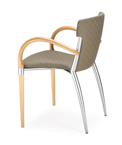 Sedia da pranzo contemporanea - ELIA UB - LOEWENSTEIN - da interno / in legno / imbottita