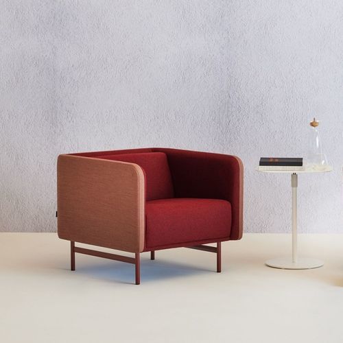 Poltrona contemporanea - Valli Float - schiavello - in tessuto / in pelle / ergonomica