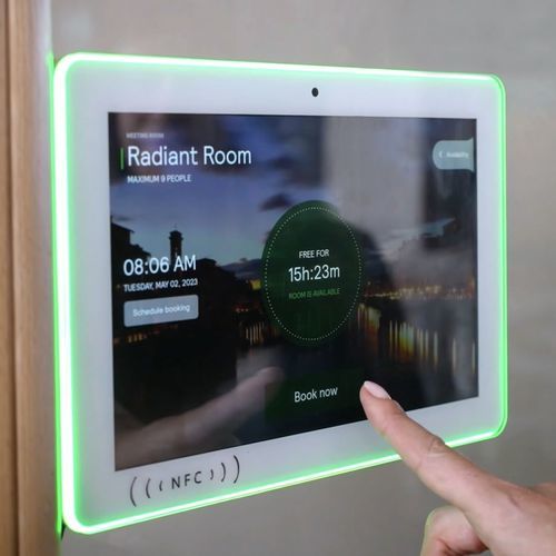 Tastiera di controllo per monitoraggio continuo - FQR NX - schiavello - a muro / con touch screen / wireless