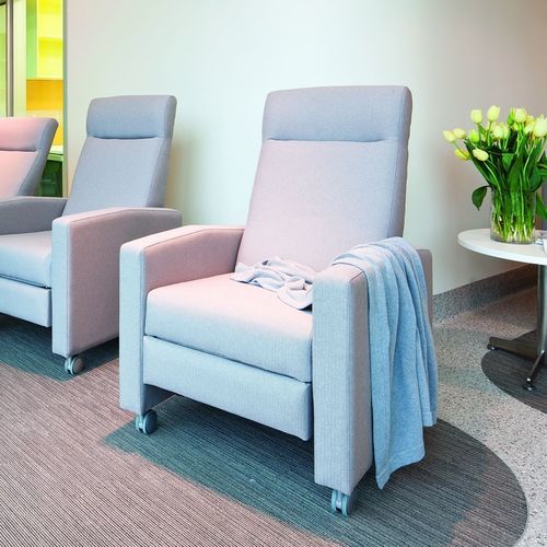Poltrona relax per struttura sanitaria - Recliners - schiavello - contemporanea / in tessuto / in metallo