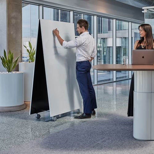 Tabellone magnetico - Henge  - schiavello - bianco / cancellabile / scrittoio