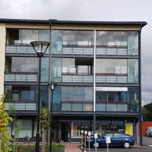 Balcone pannelli in vetro - ARUTECH PARIMAD AKNAD OÜ - in vetro / senza telaio / antirumore