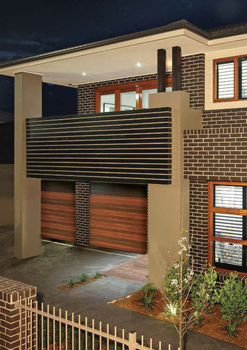 Mattone per facciata - NUVO - Cultured Stone Products - forato / a rilievo / marrone