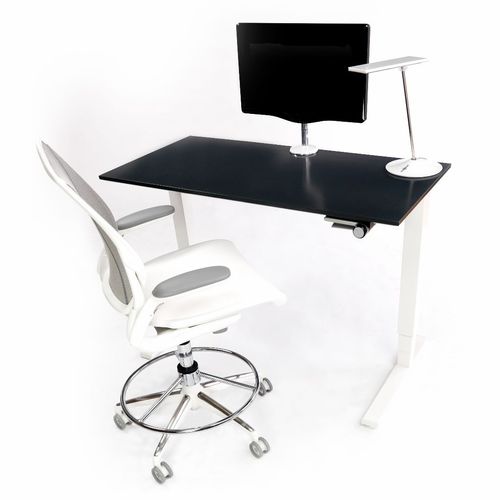 Scrivania per open space - FLOAT - Humanscale - contemporanea / in laminato / cantilever