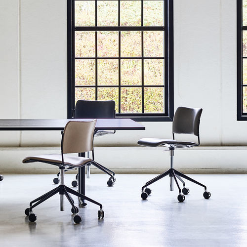 Sedia da ufficio contemporanea - DPESSBAB1IBL - HOWE - da interno / in plastica / in resina