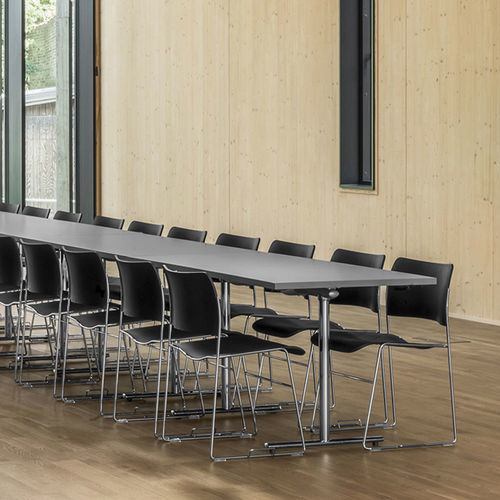 Tavolo da riunione contemporaneo - FLIP-TOP - HOWE - in laminato / in melaminico / in linoleum