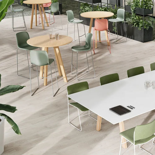 Tavolo contemporaneo - FOHF1AYR150830V30000 - HOWE - in legno / con supporto in legno / rettangolare