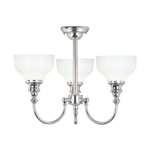 Lampadario classico - CHEADLE - Elstead Lighting Ltd - in vetro opalescente / LED