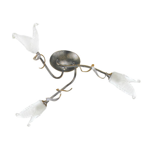 Plafoniera classica - FLY  - Elstead Lighting Ltd - in vetro / in acciaio / LED