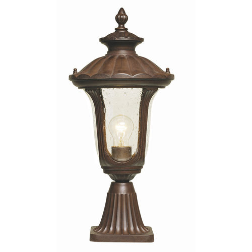 Lampioncino per uso residenziale - CHICAGO - Elstead Lighting Ltd - classico / in acciaio / in vetro soffiato