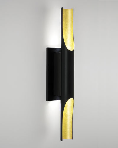 Applique contemporanea - HALFPIPE - BOYD - da interno / in vetro / lineare