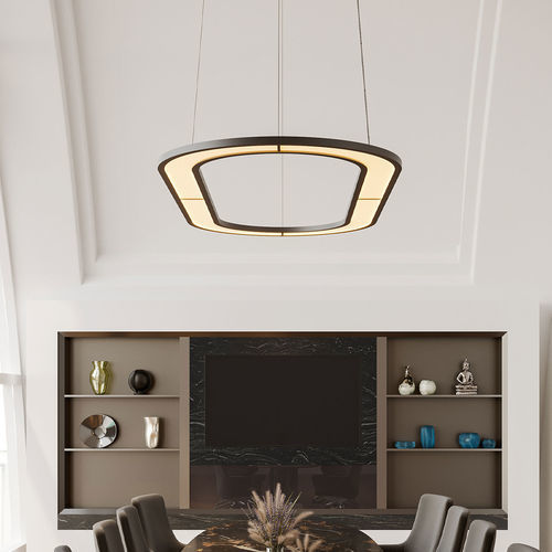 Lampadario contemporaneo - GHOST PARABOLICA - BOYD - in alluminio / in acrilico / contract
