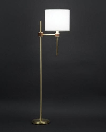 Lampada da terra - TOPANGA - BOYD - in legno / in metallo / contemporanea