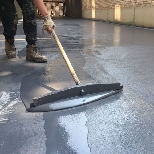 Pavimento in resina epossidica - Top Coat - Newton Waterproofing Systems - da interno / per il settore terziario / altri formati