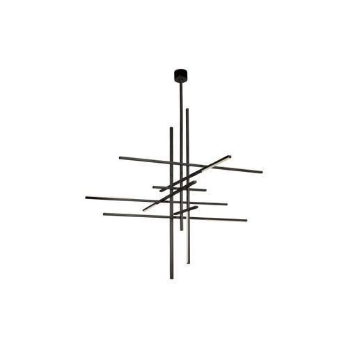 Lampadario moderno - CITYSCAPE GRANDE - TECH LIGHTING - in cristallo / in ottone / contract