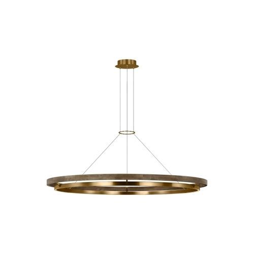 Lampadario moderno - GRACE  - TECH LIGHTING - in ottone / in rovere / contract