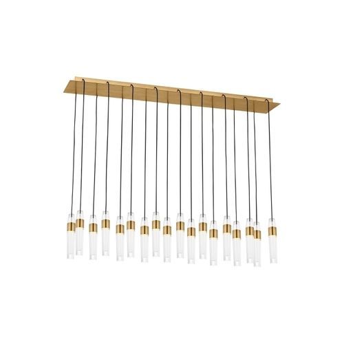 Lampadario design originale - LASSELL  - TECH LIGHTING - in cristallo / in vetro soffiato / in ottone