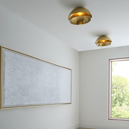 Plafoniera contemporanea - Shanti Large Flush - TECH LIGHTING - rotonda / in metallo / LED