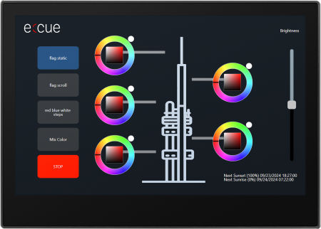Touch screen per sistema domotico - CL24100000255 - Traxon Technologies - a muro / da interno