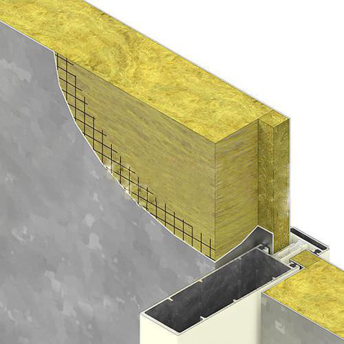 Isolante termo-acustico - NEXUS LAMELLA - Siderise Group - in lana di roccia / in pannelli rigidi / per facciate