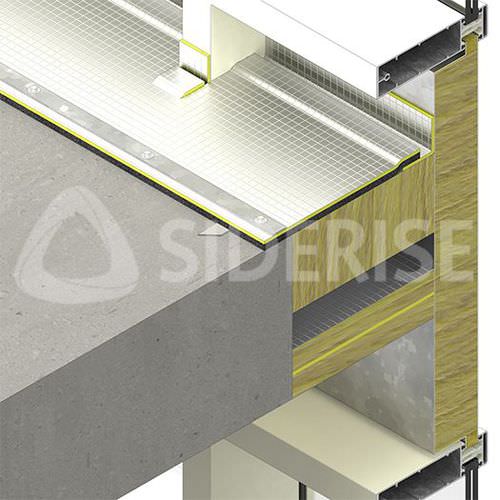 Isolante acustico - CVB/C - Siderise Group - in pannelli / per facciate / non infiammabile